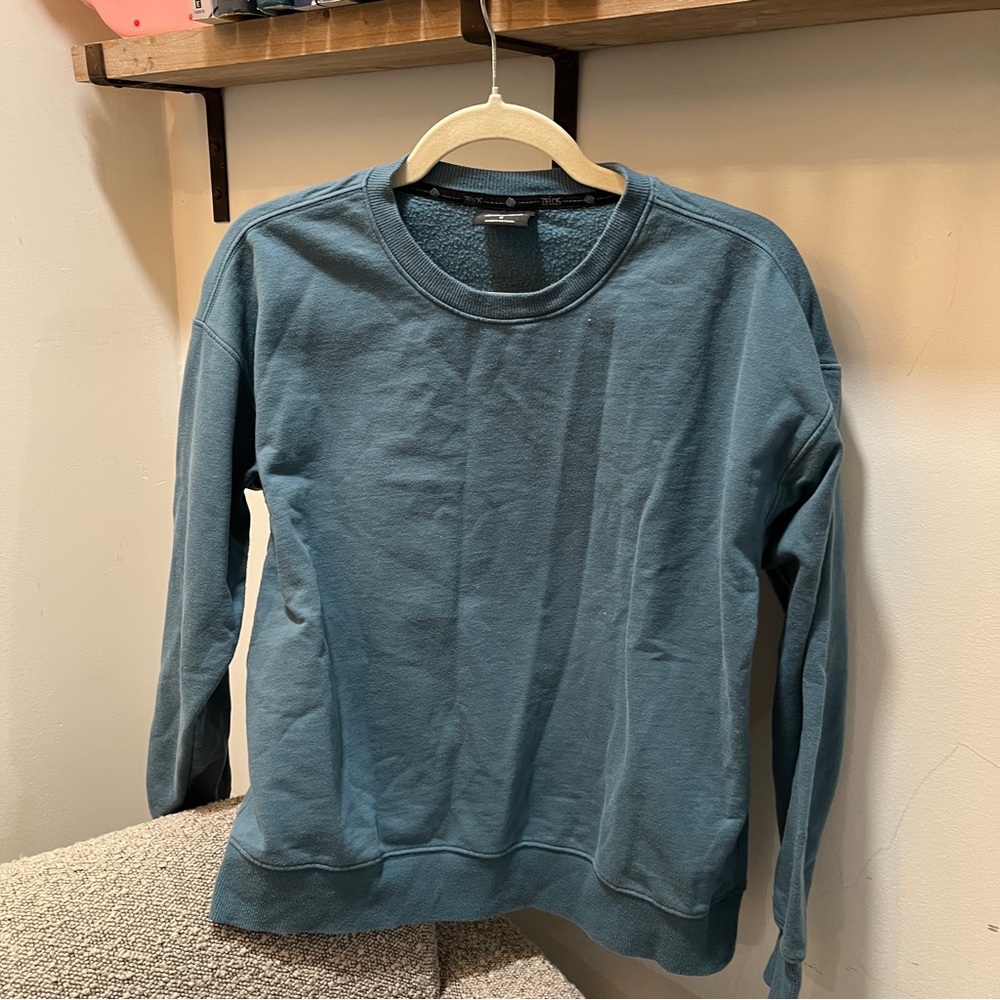 2/$11 sweater sale! Blue sweatshirt